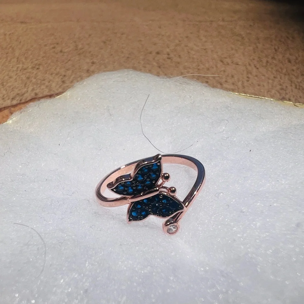Butterfly female Sterling silver 925ring
